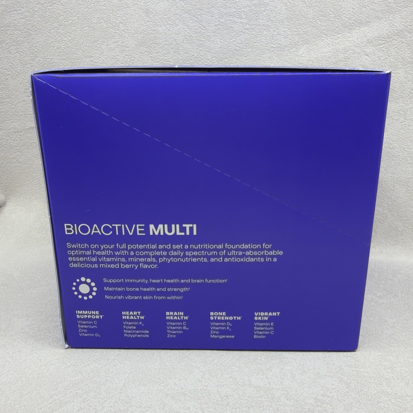 HealthyCell Bioactive Multi Mixed Berry 30 Gel Packs MicroGel Dietary Supplement