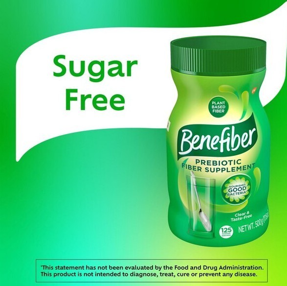 Benefiber Fiber Prebiotic Supplement Powder 410 Teaspoons 28.9 oz 3/2028