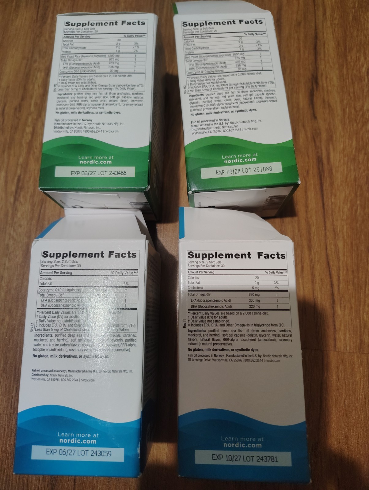 Omega Natural Nordics Bundle4 CholesterolSupport Omega3 And Ultimate Omega CoQ10
