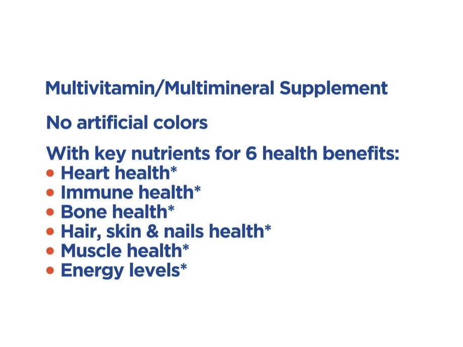 2 PACK Equate One Daily Women’S Tablets Multivitamin/Multimineral Supplement