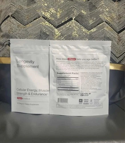 Pack of 2 Time-Line Longevity Supplement Mitopure Urolithin A 60 Softgels New