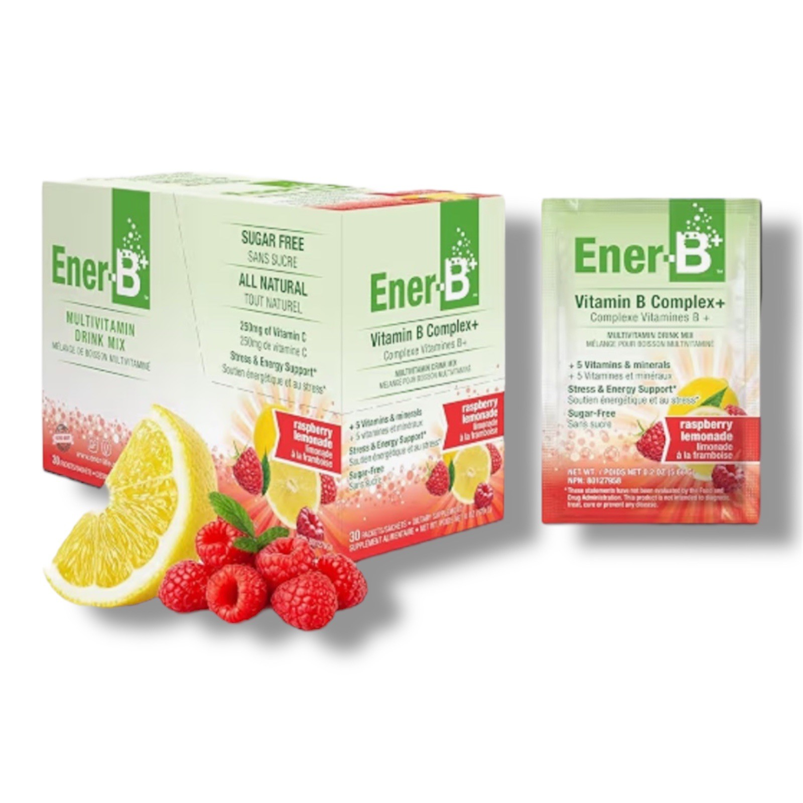 Ener-Life Raspberry Lemonade B+ 30 Count,