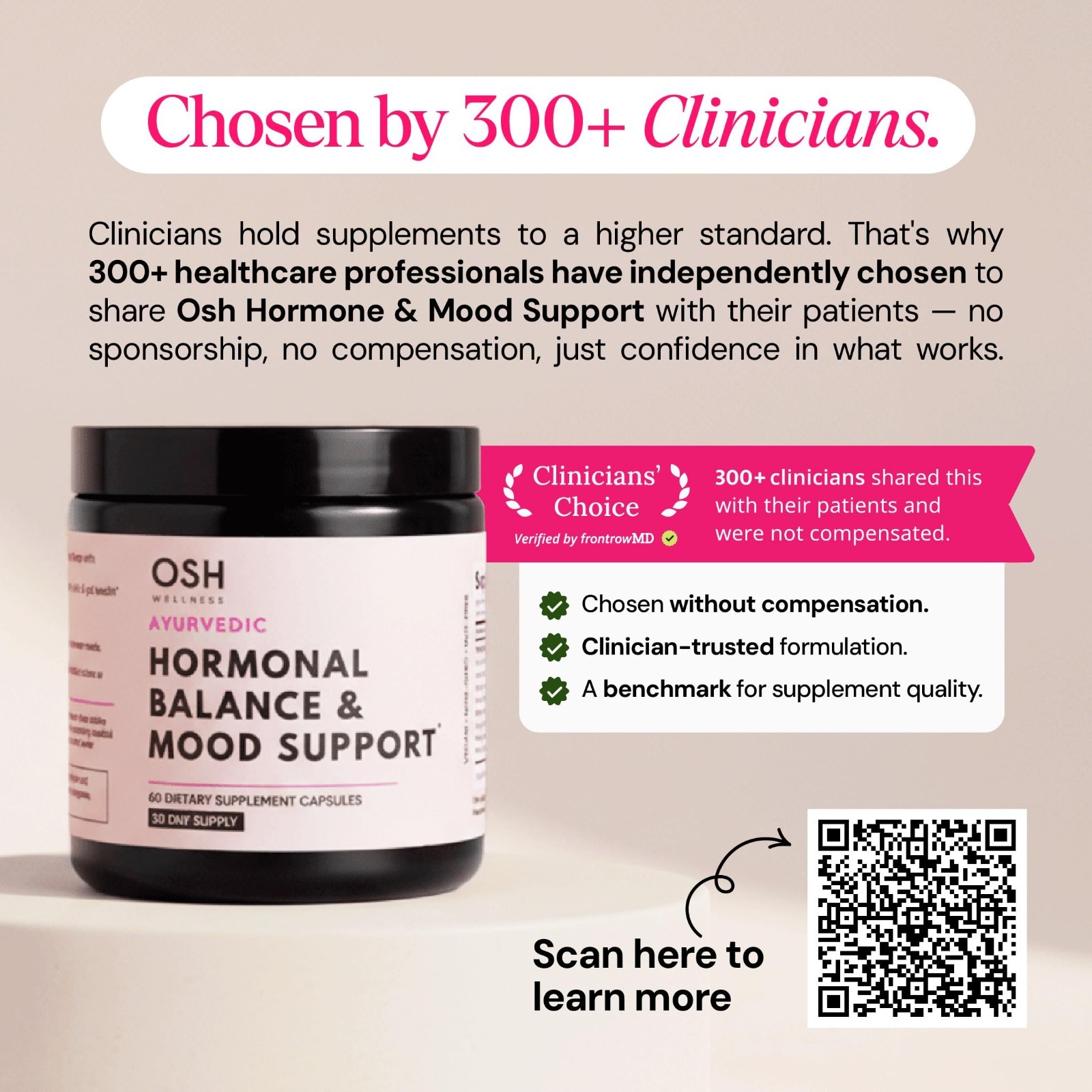 Hormone Balance Support for Women | Cortisol Reducer, Mood & Energy Boost | Stre