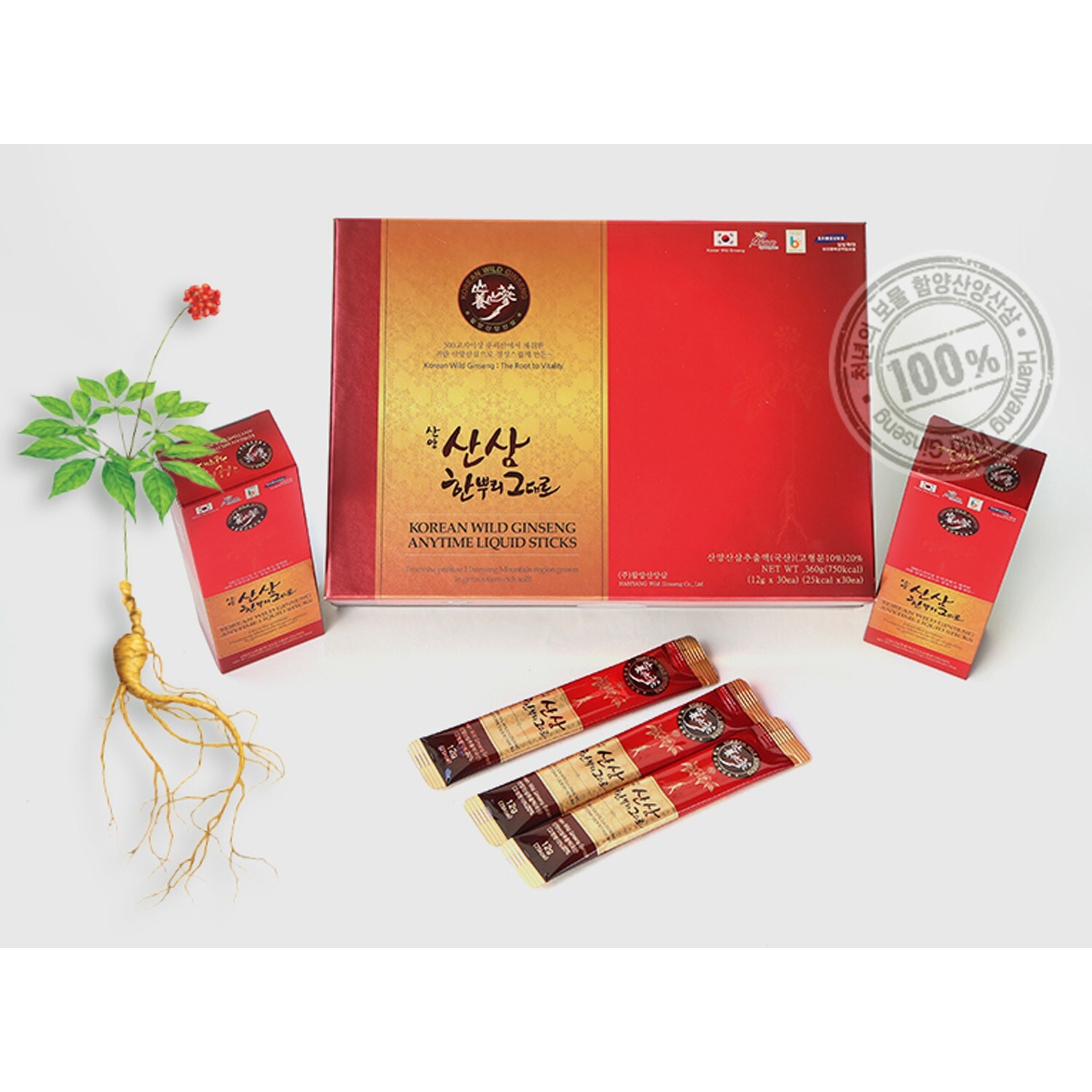Wild Ginseng Anytime Liquid Sticks