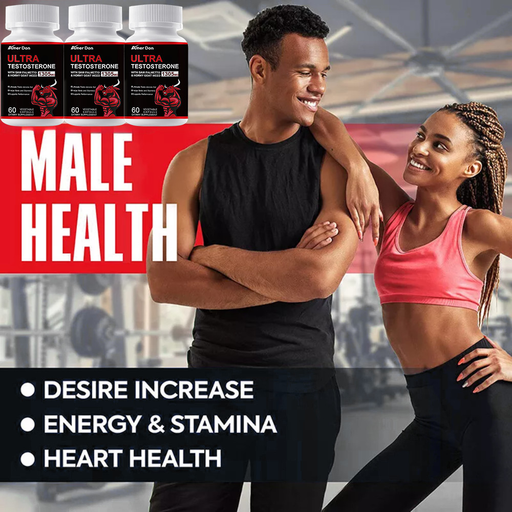 Testosteron Booster Monster Test for Men Testosterona 1305MG Stamina & Energy