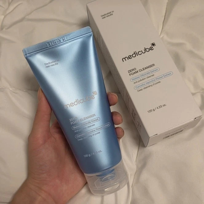 2PCS medicube Zero Foam Cleanser Deep Cleansing Face Wash All Skin Types 120g
