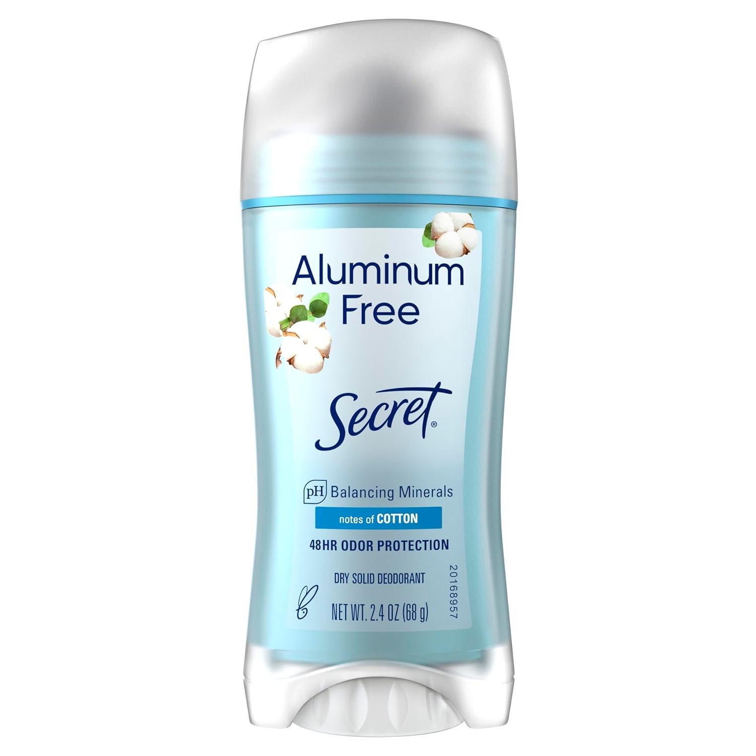 Secret Aluminum Free Deodorant for Women, 48hr Odor 2.4 Ounce (Pack of 1)