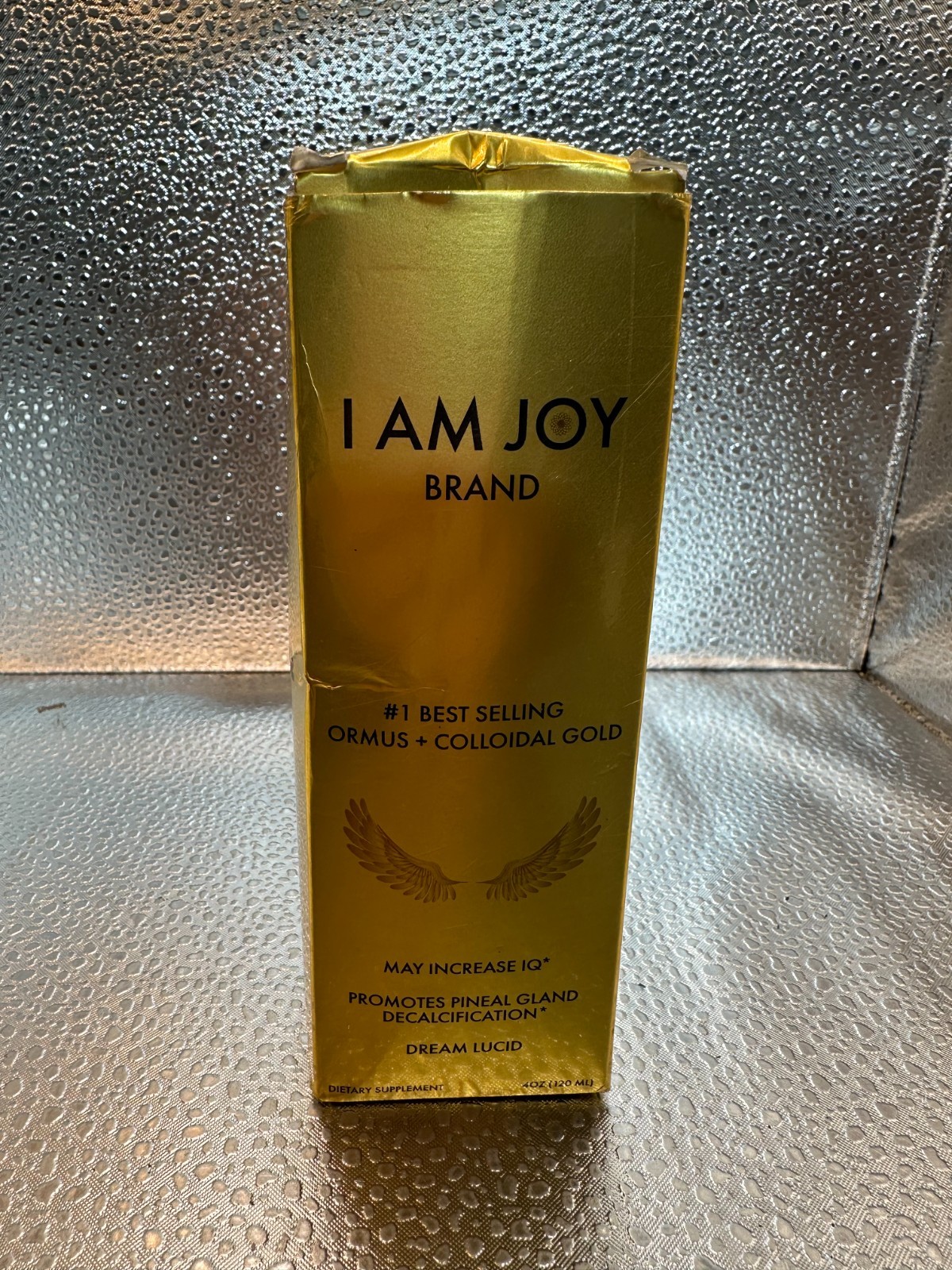 I Am Joy Brand Ormus Colloidal Real 24K Gold Oil Vital Minerals 4 oz 120 ml