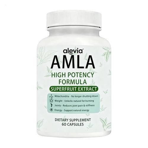 Amla Capsules 1000mg Organic Indian Gooseberry Ayurvedic Alevia Fruit 1-3 pack
