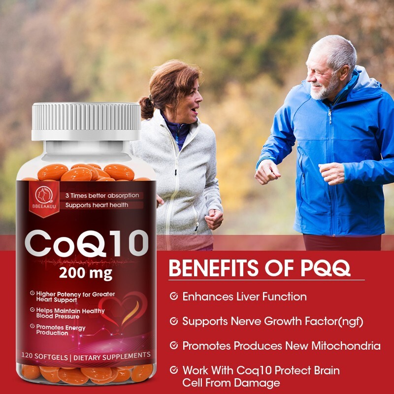 COQ 10 Coenzyme Q-10 300mg Heart Health Support, Increase Energy & Stamina 120PC
