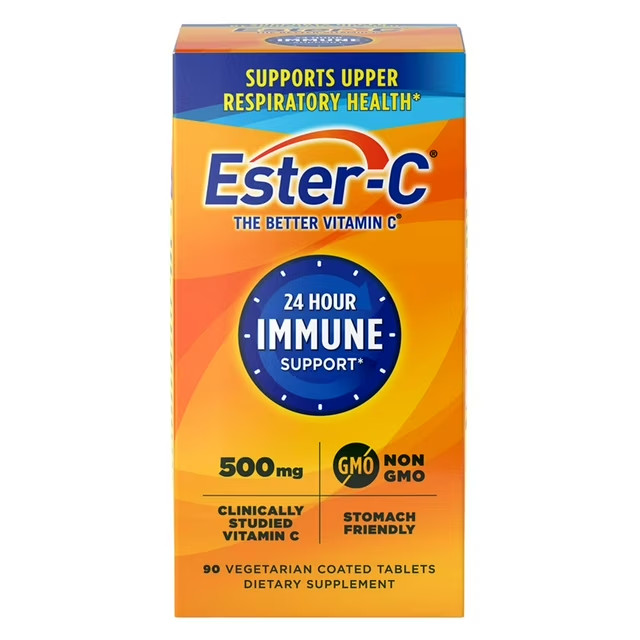 Ester C 500mg Vitamin C 90 Tablets 5 Pack | Non-Acidic Immune Health Supplement