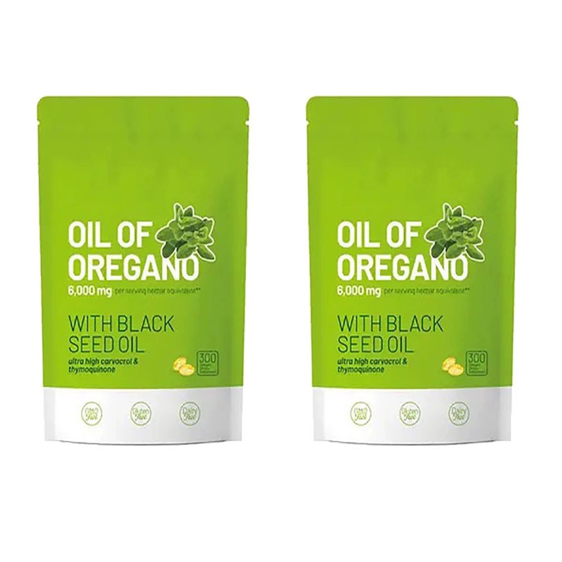 2 in 1 Oil of Oregano & Black Seed Softgels Oil – 6000mg,Immune Support 2026 lat