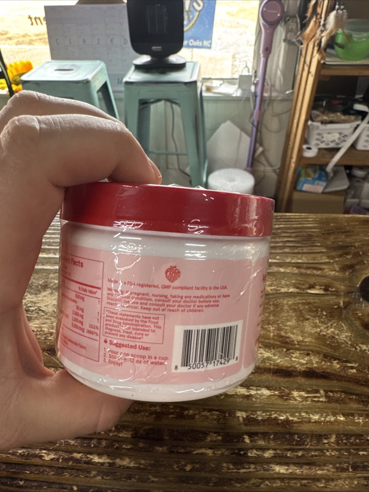 Peach Perfect NAD + Collagen Skin~Energy~ Longevity 30 servings-Pink lemonade