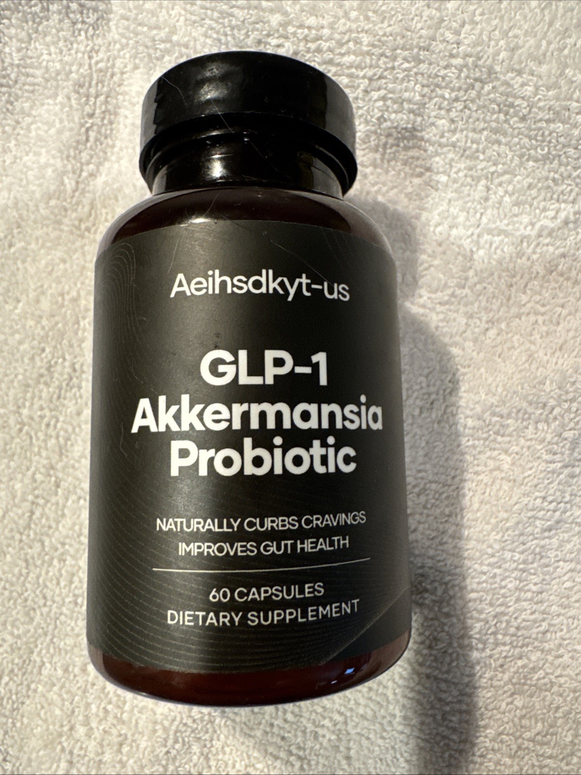 Akkermansia Probiotic with Prebiotic Fiber EXP:07/2028. 60 Caps