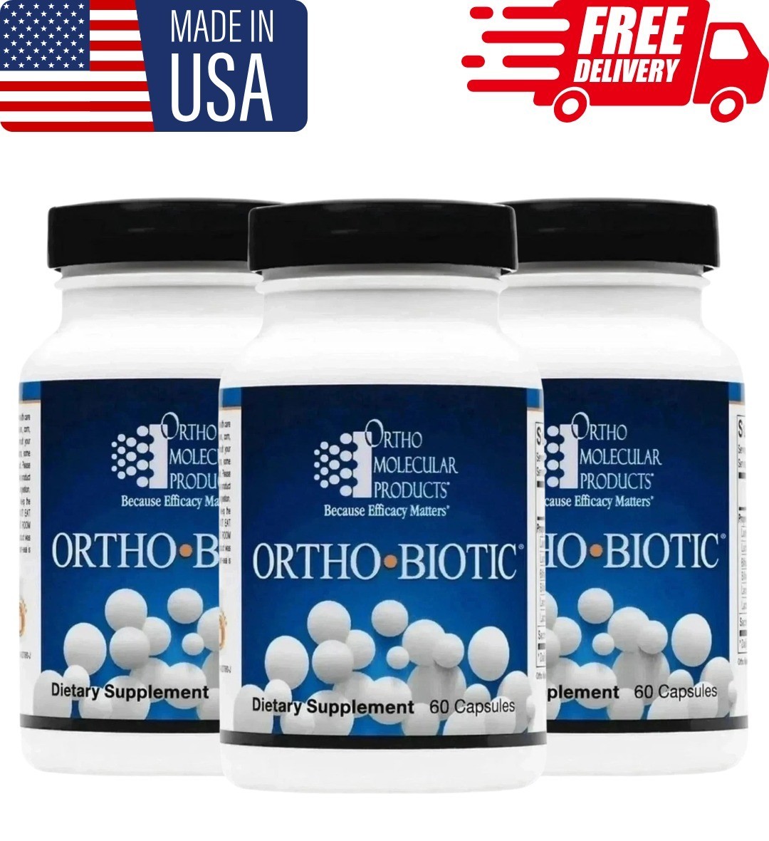 pack of 3 Ortho Biotic – 60 Capsules