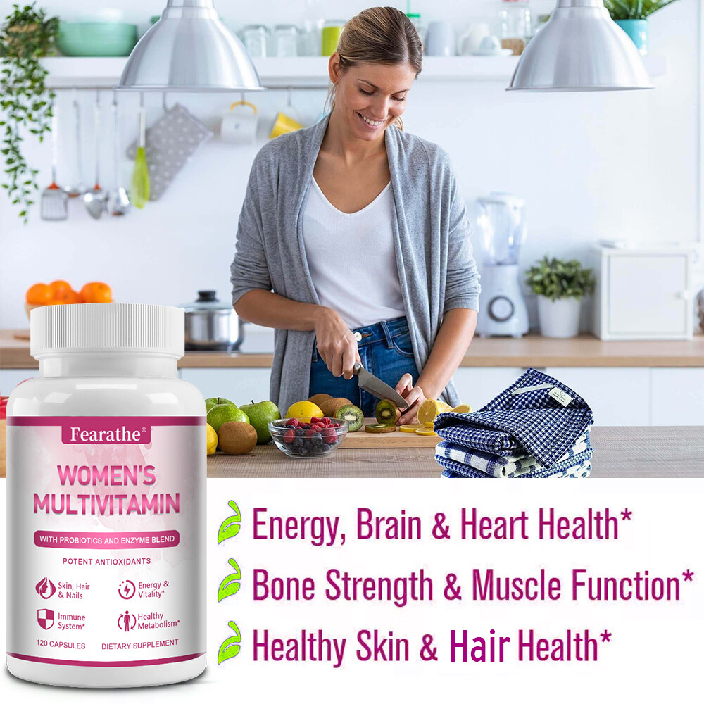 600mg Probiotic w/ Prebiotics Multi Fiber Blend Supplement For Women’s Daily US