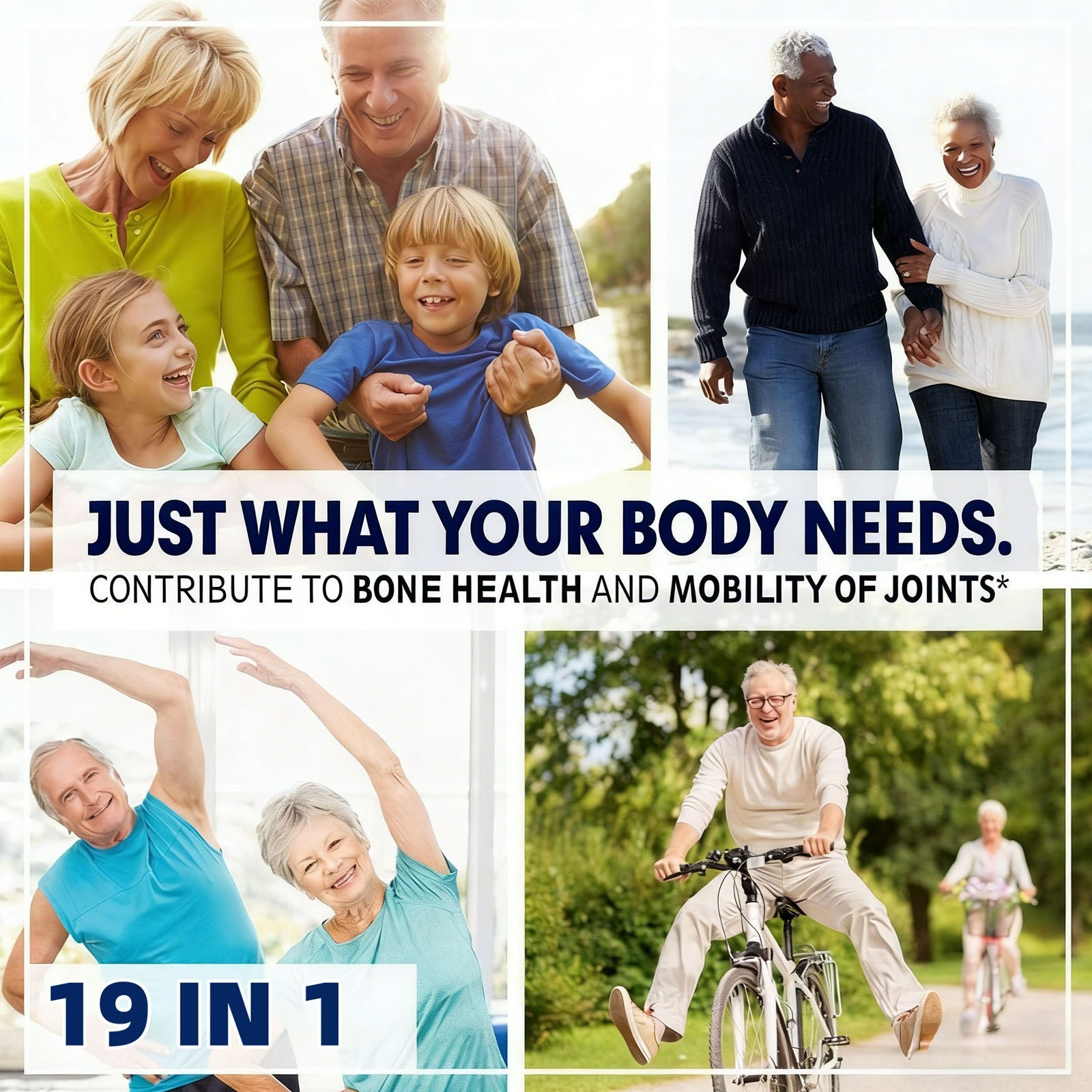 2 Pack Glucosamine Chondroitin Turmeric MSM Triple Strength Joint Support 240ct