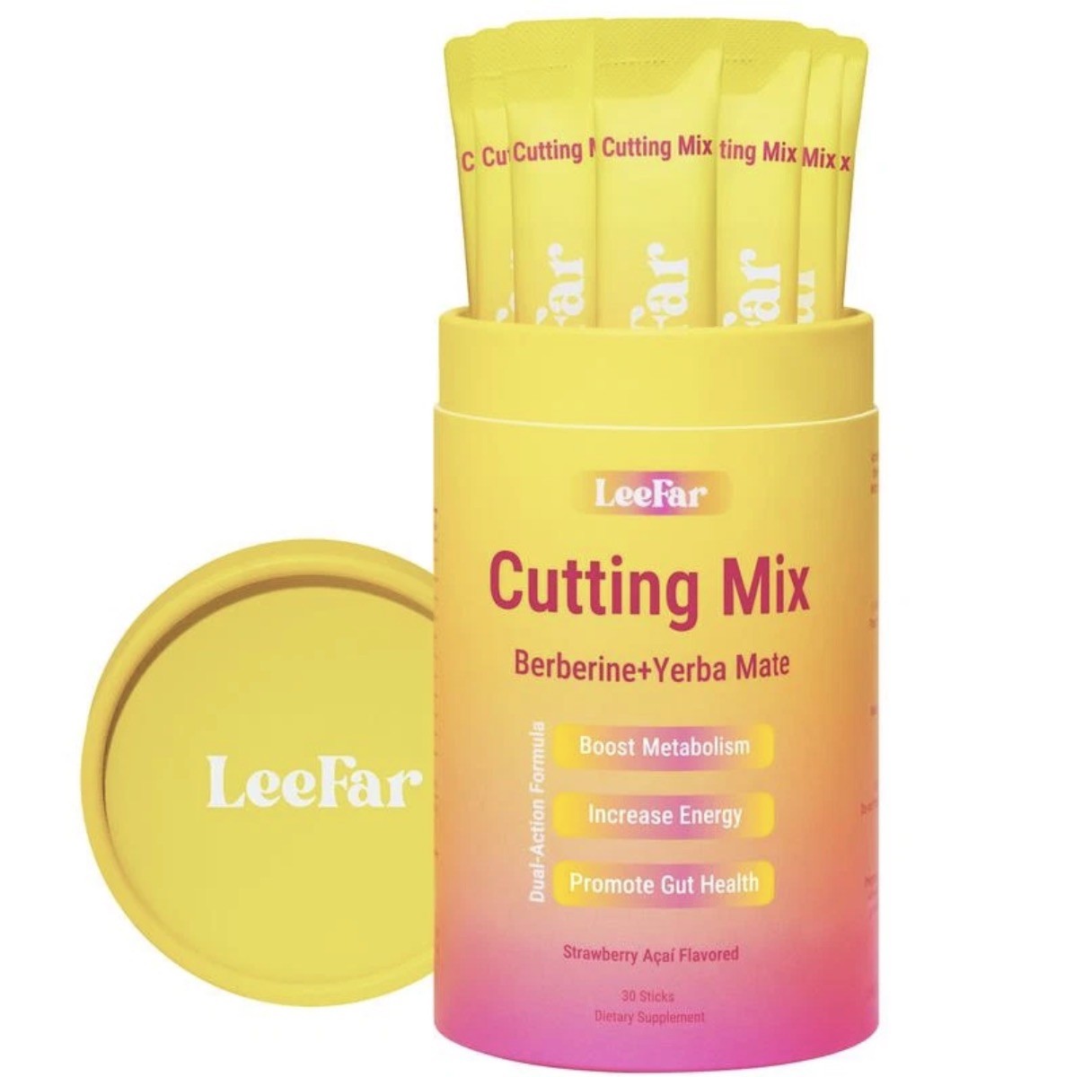 Leefar Cutting Drink Mix – Berberine, Chromium, 5-HTP, Yerba Mate & Magnesium |