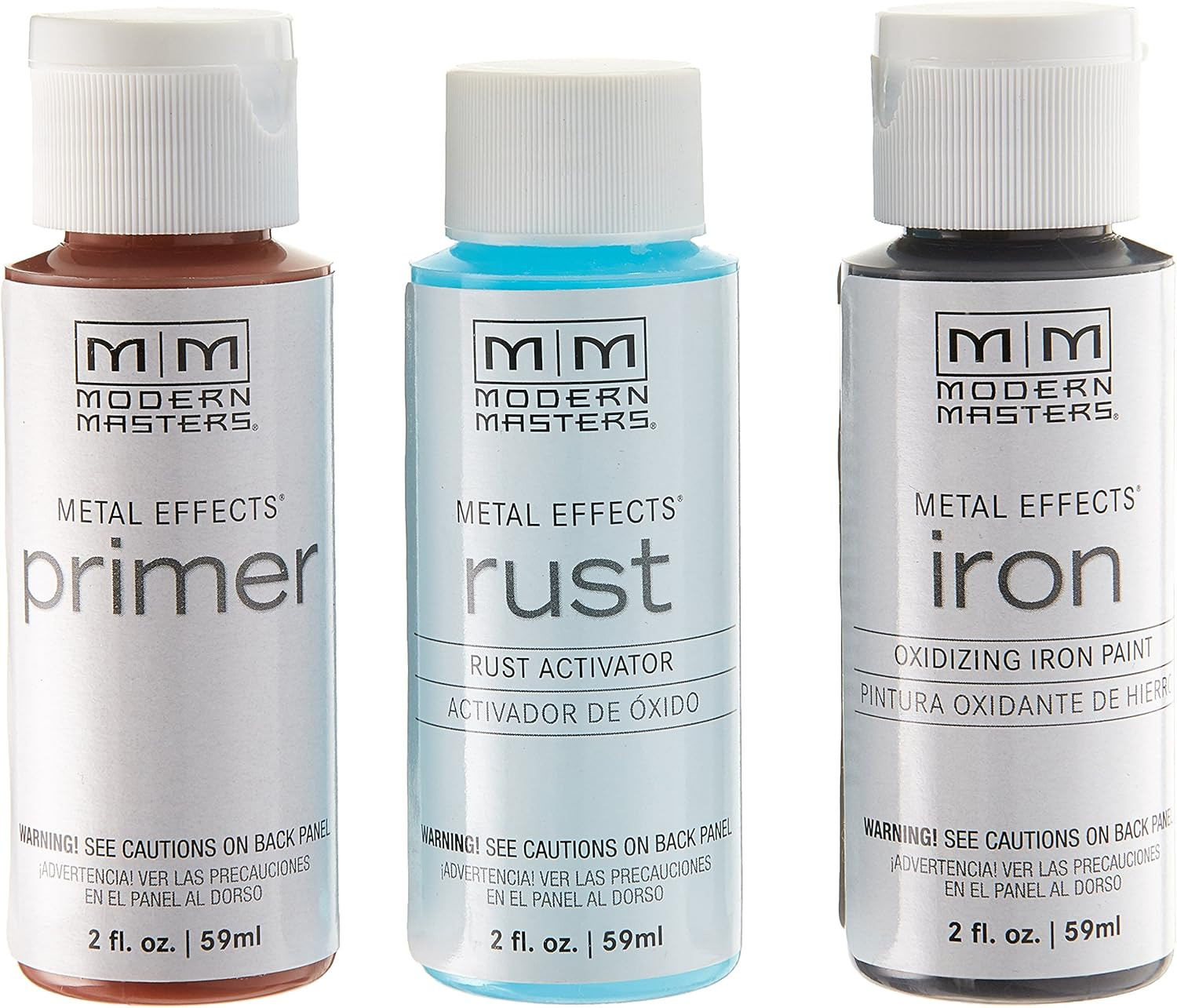 306293 Rust Finish 2 Oz. Acrylic Metal Effects Kit, 2 Fl Oz (Pack of 3), 6