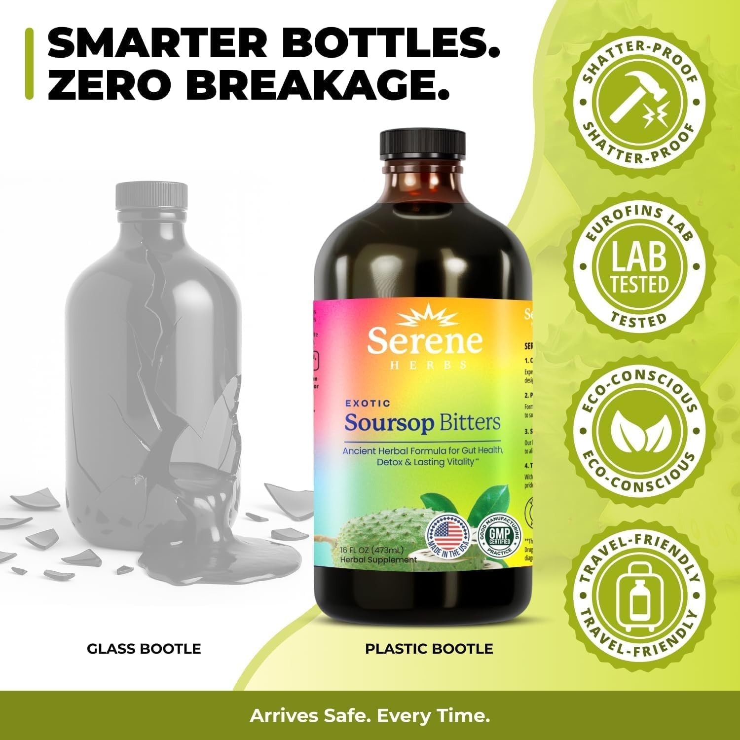 Soursop Bitters & Black Seed Bundle | Gut Health Immune Support | 32 oz