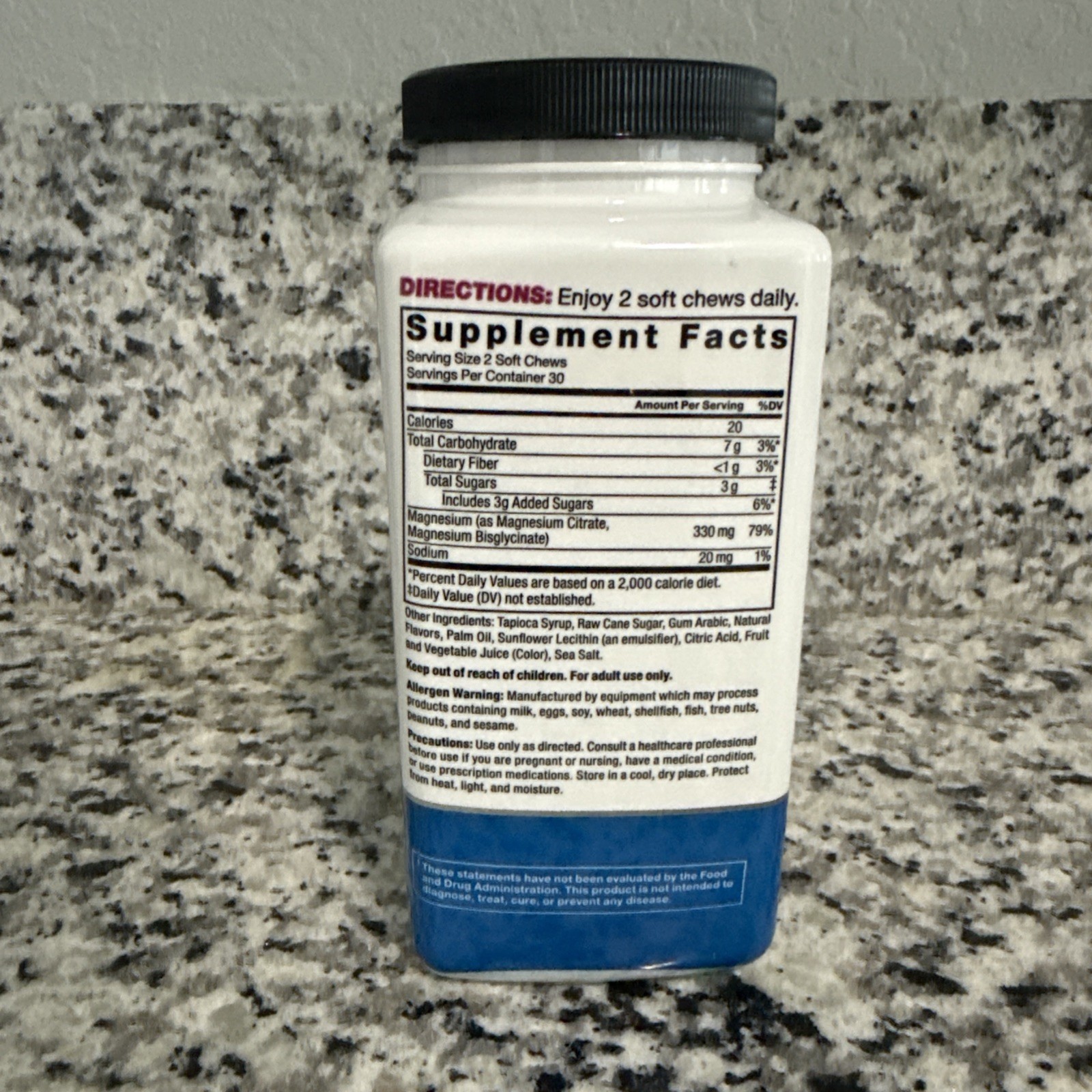 Force Factor Ultimate Magnesium Supplement, 330mg 60 Count (Pack of 1)