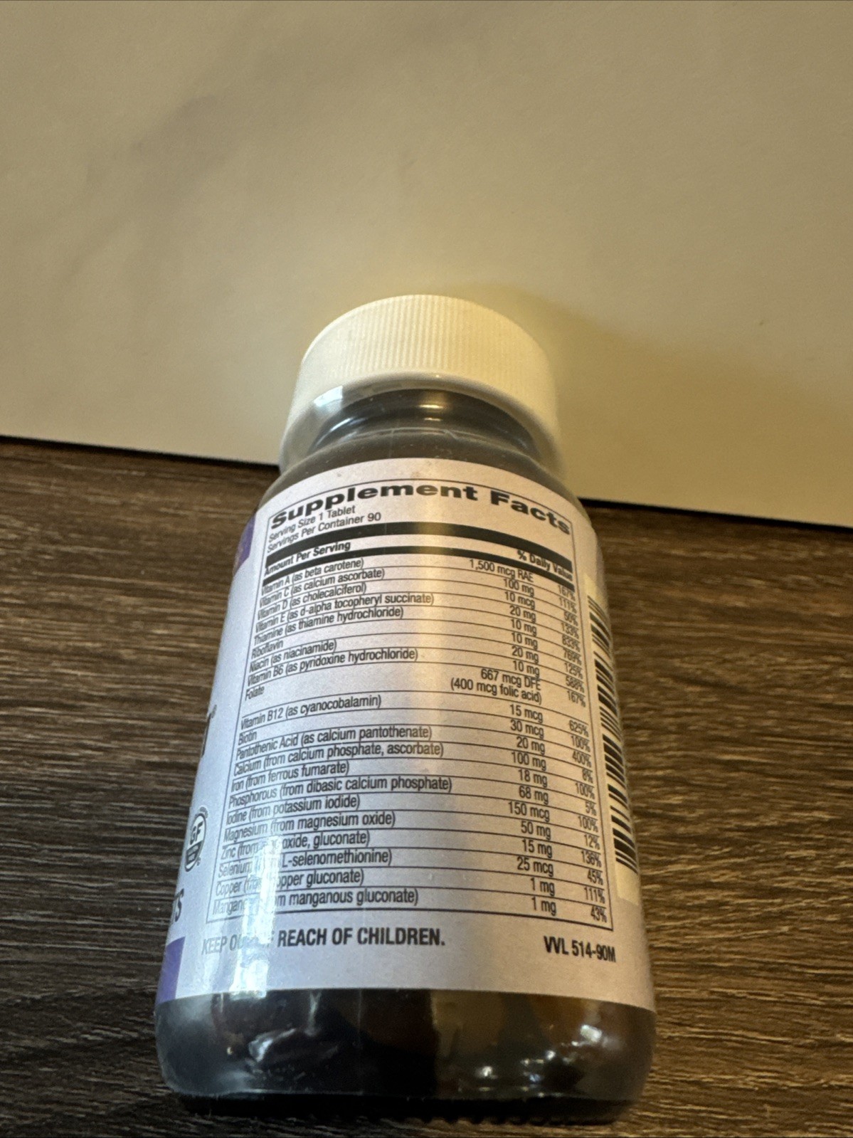 MORNING GLORY Basic Multi Easy-To-Swallow Multivitamin 90 Veg Tablets 06/2027