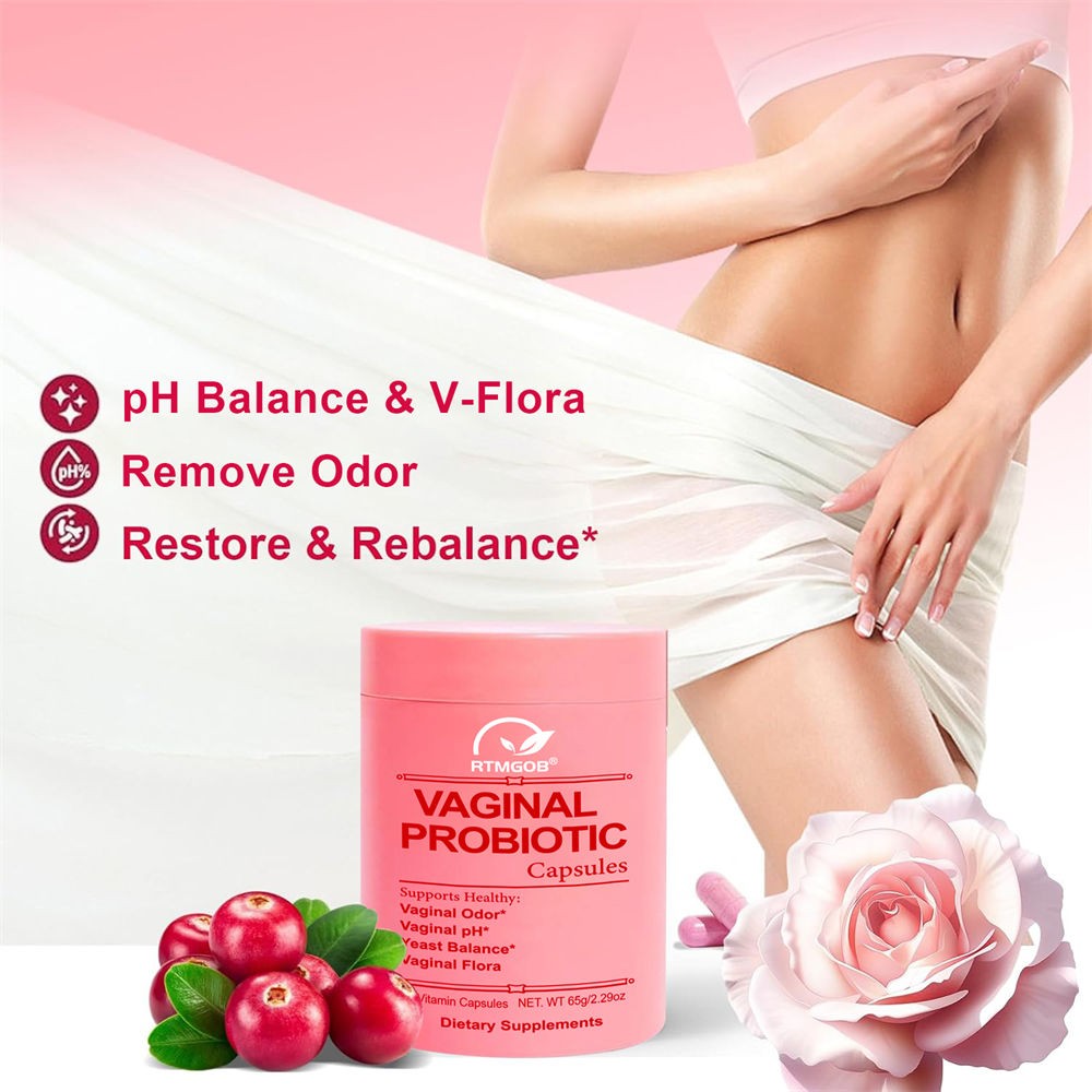 Probiotics Vaginal Probiotics 60 COUNT Women pH Balance formulated with Prebioti