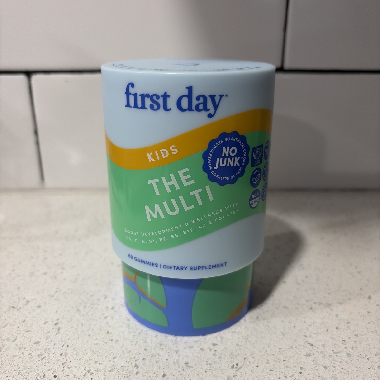 First Day Kids The Multi Multivitamin Gummies 60 Count Exp. 02-2027