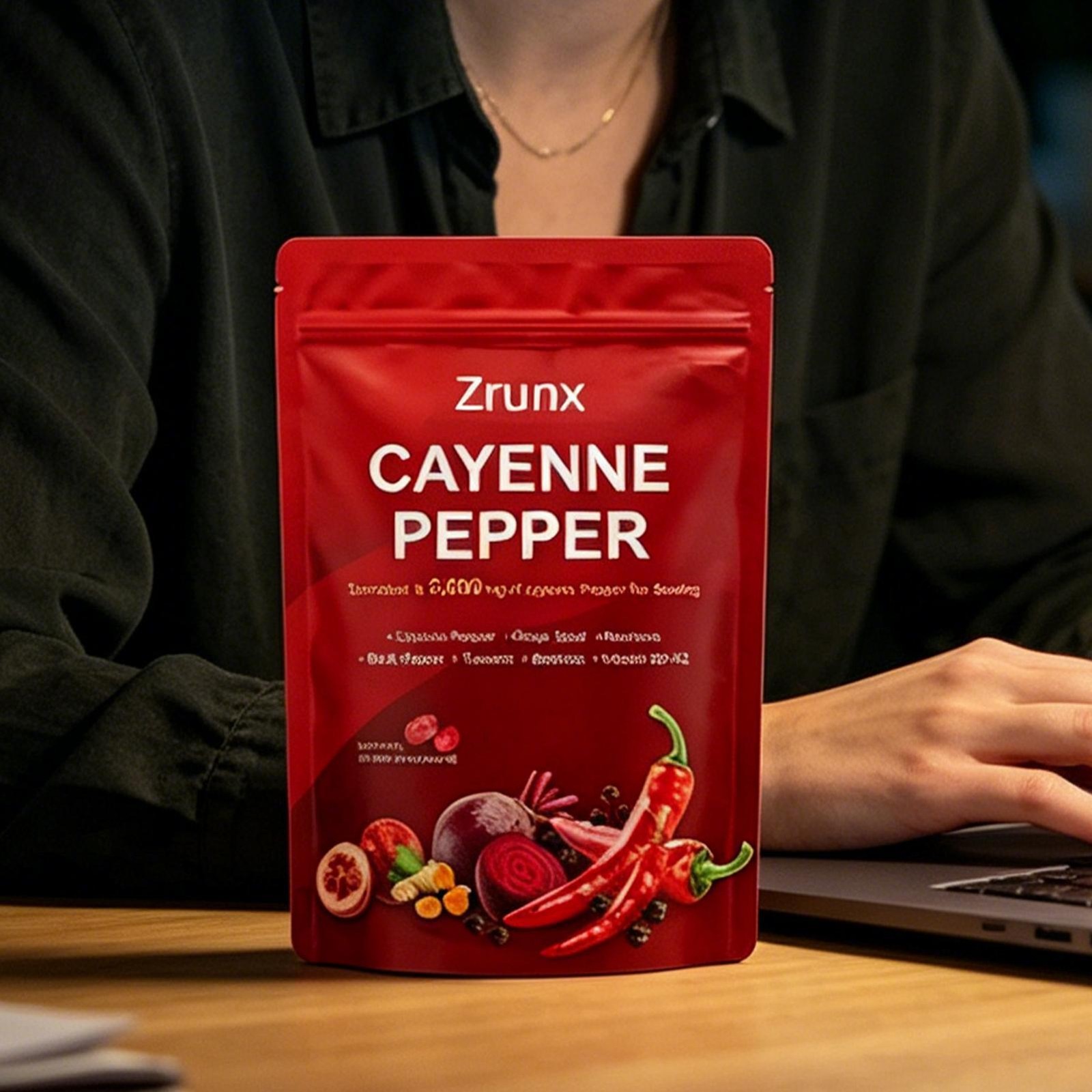 Cayenne Pepper Softgels – 240 Count, Boosts Everyday Energy & Vitality