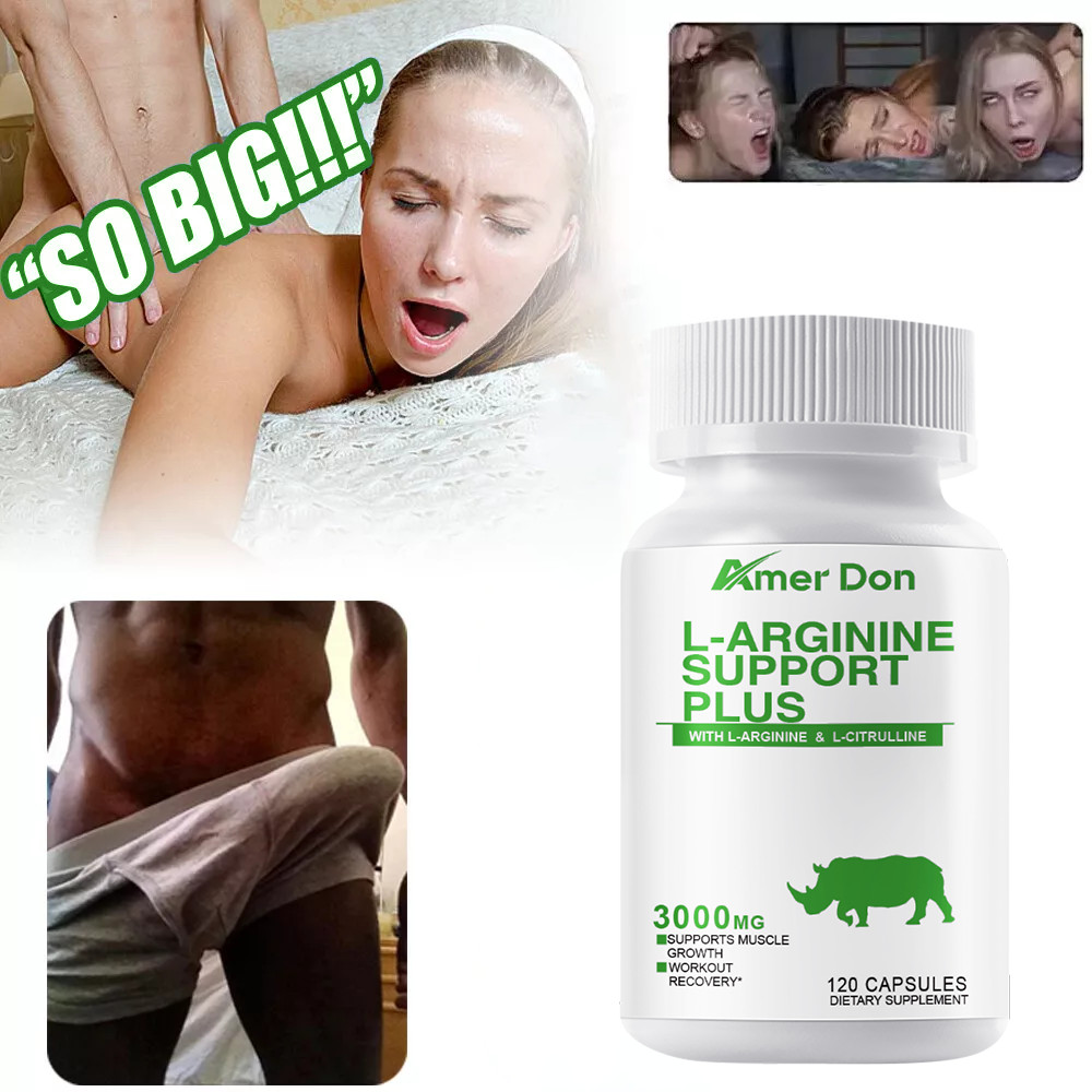 L-Arginine 3000mg Muscle Strength, Pump Testosterone Boost Men’s Health & Energy