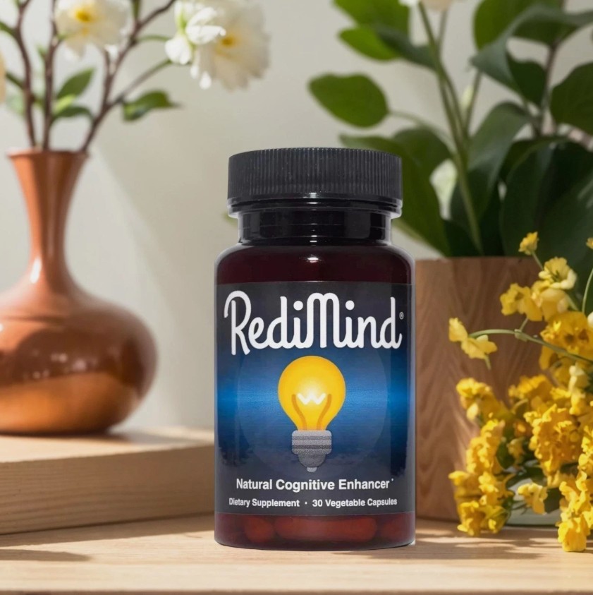 (1-5 Pack) RediMind Natural Cognitive Enhancer 90 Caps-Focus-Memory-Brain Health