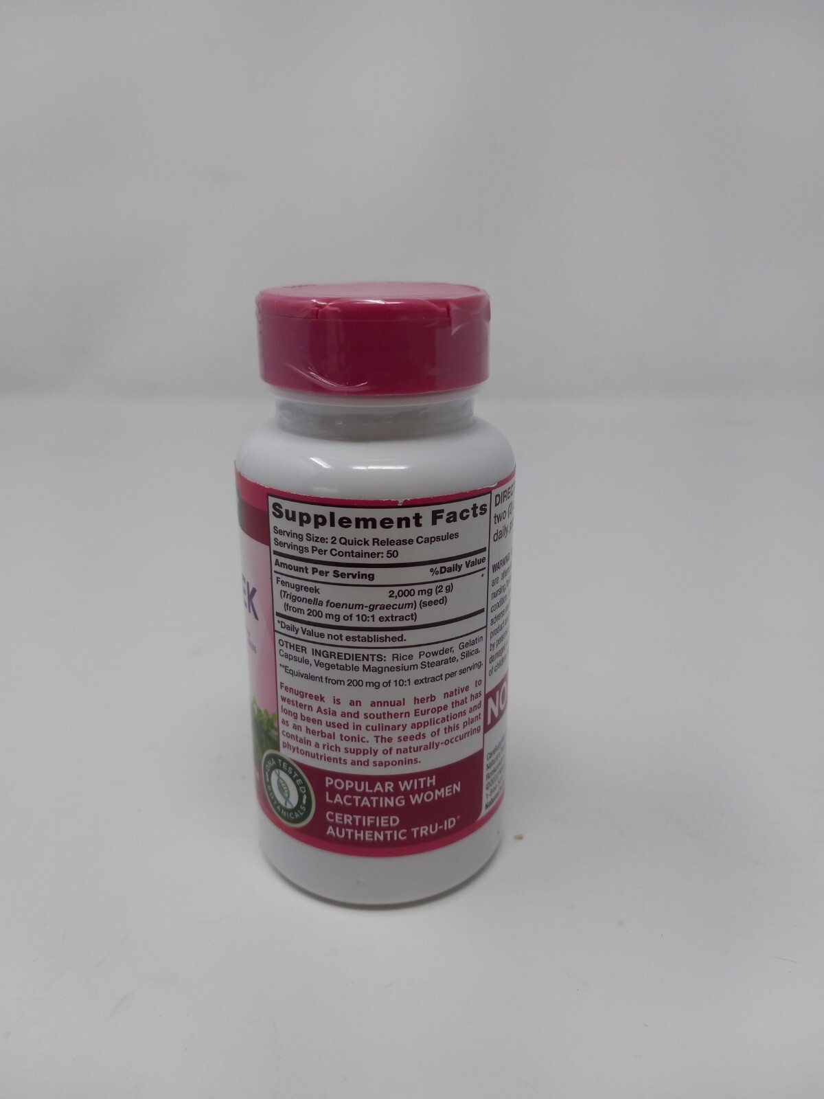 Natures Truth Postnatal Fenugreek SEE DESCRIPTION