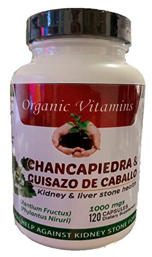 Guisazo De Caballo and Chancapiedra Organic Vitamins 1 Count (Pack of 120)
