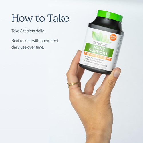 Zenwise Health Joint Support Supplement with 180 Count (Pack of 1)