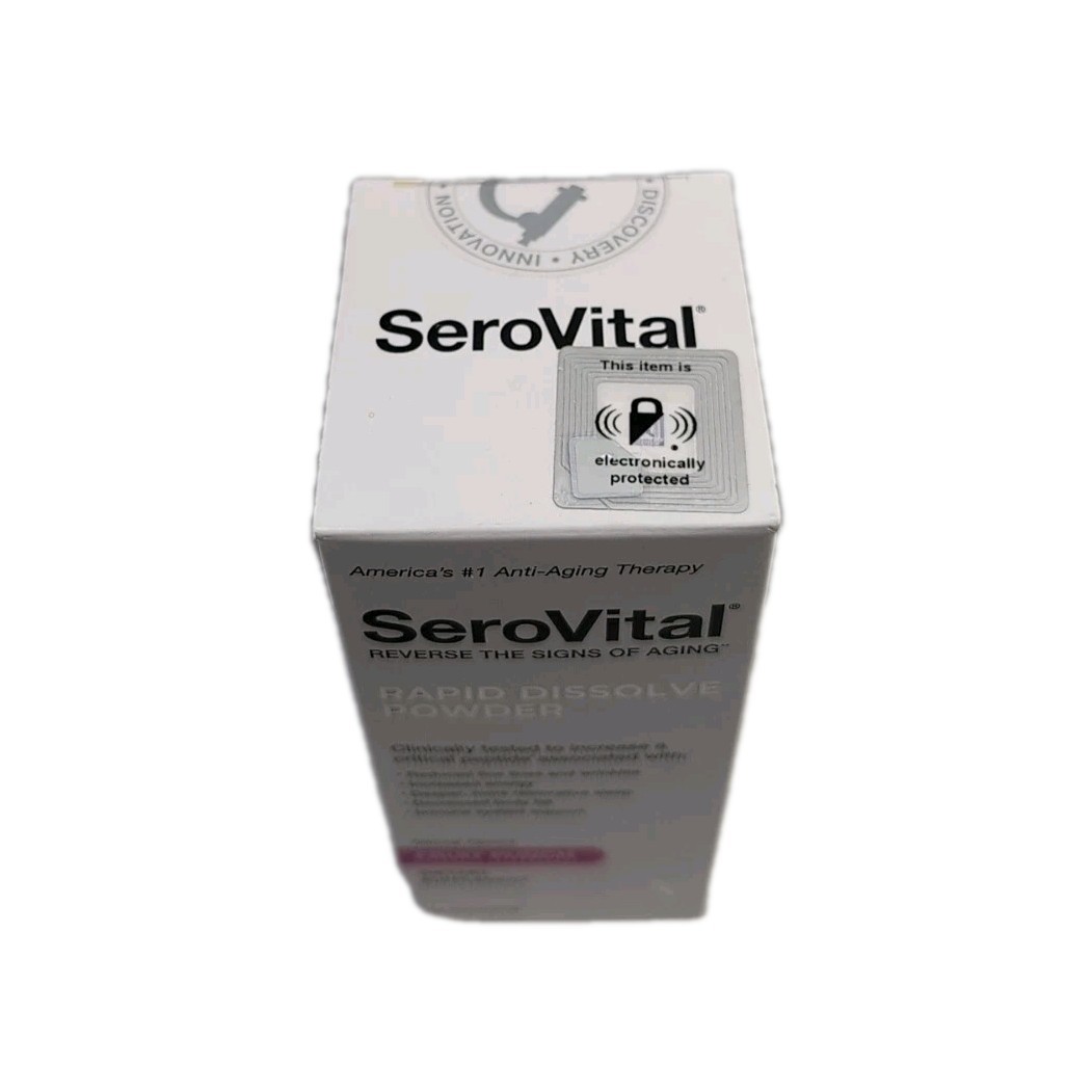 SeroVital Anti Aging Rapid Dissolve Fruit Punch Powder 14 Sachets 05/2026
