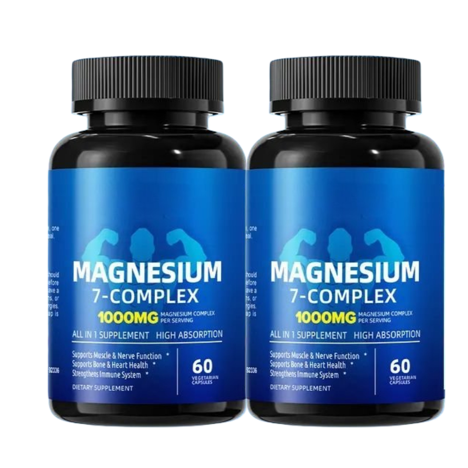2-Pack Magnesium 7 Complex – Advanced Magnesium Blend for Daily Wellness-120 Cap