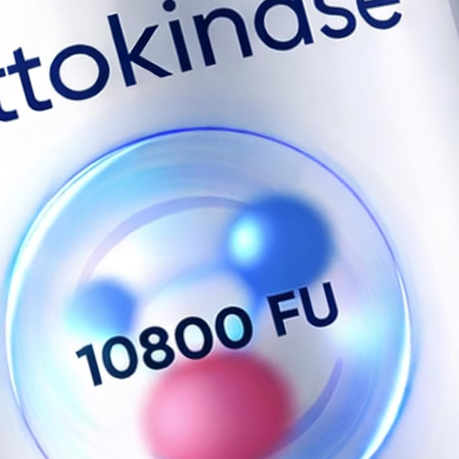 10800 Nattokinase FU Organic Vegan Dietary Supplement 60 Capsules