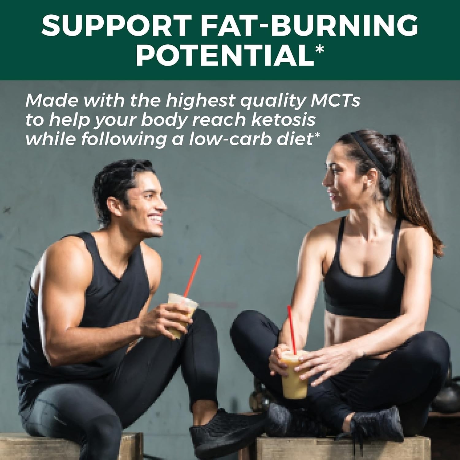 Pure Organic MCT Oil – Enhance Energy, Focus & Fat-Burning for Keto & Paleo L…