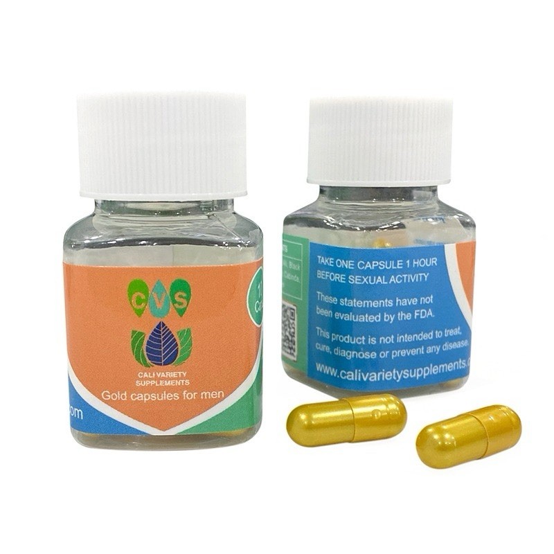 Gold Capsule for Men Awesome Strength & Stamina Pack of 1