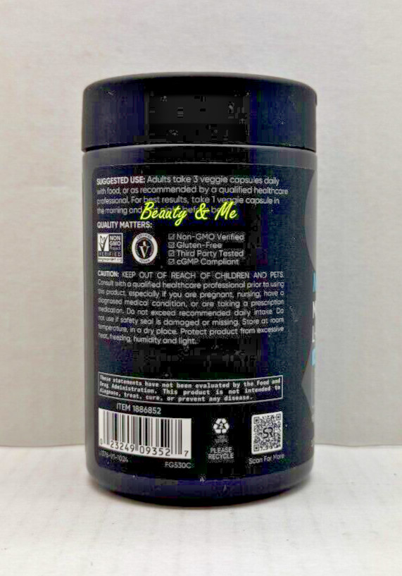 Sports Research Magtein MAGNESIUM L-THREONATE, 2000 mg, 135 Veggie Capsules