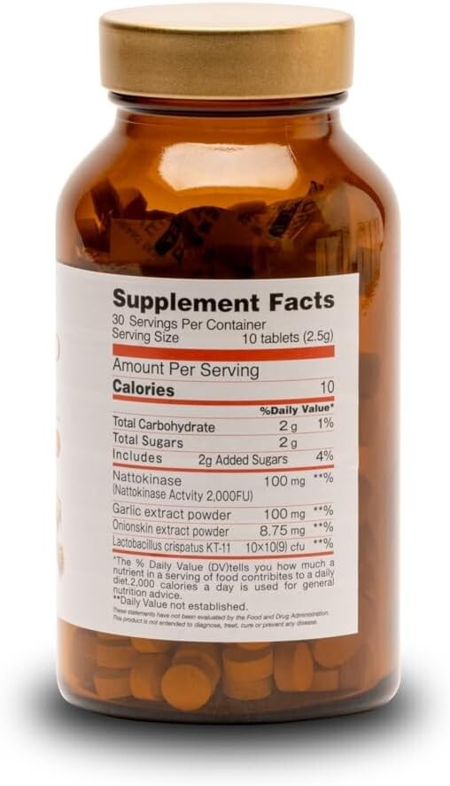 FINE JAPAN Nattokinase – 100% Japanese Fermented Soybeans [3 Boxes]