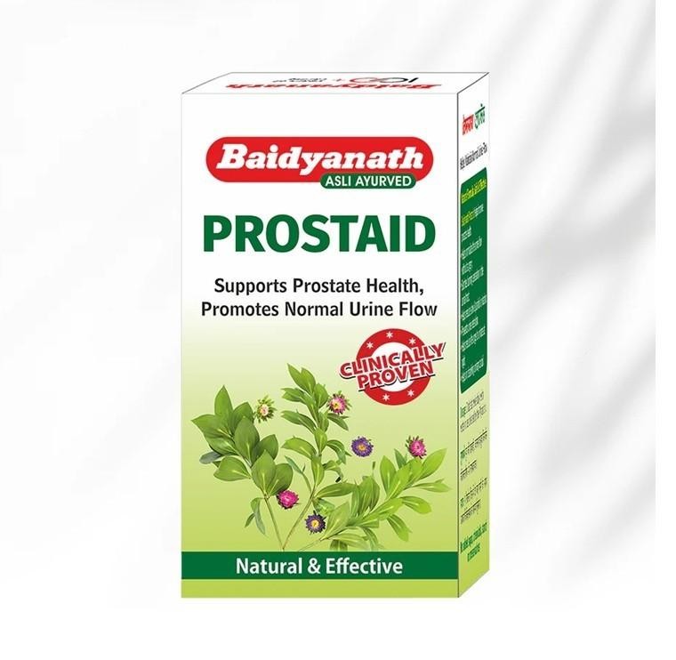 Baidyanath Prostaid Pills for Men Supports Male Prostate Health (50 Tablets)