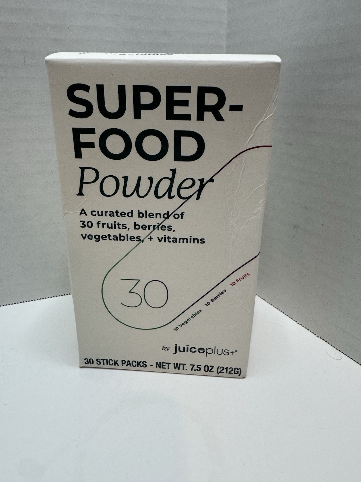 Juice Plus Super Food Powder 30 Stick Packs 7.5 Oz 212 G Exp 5/26