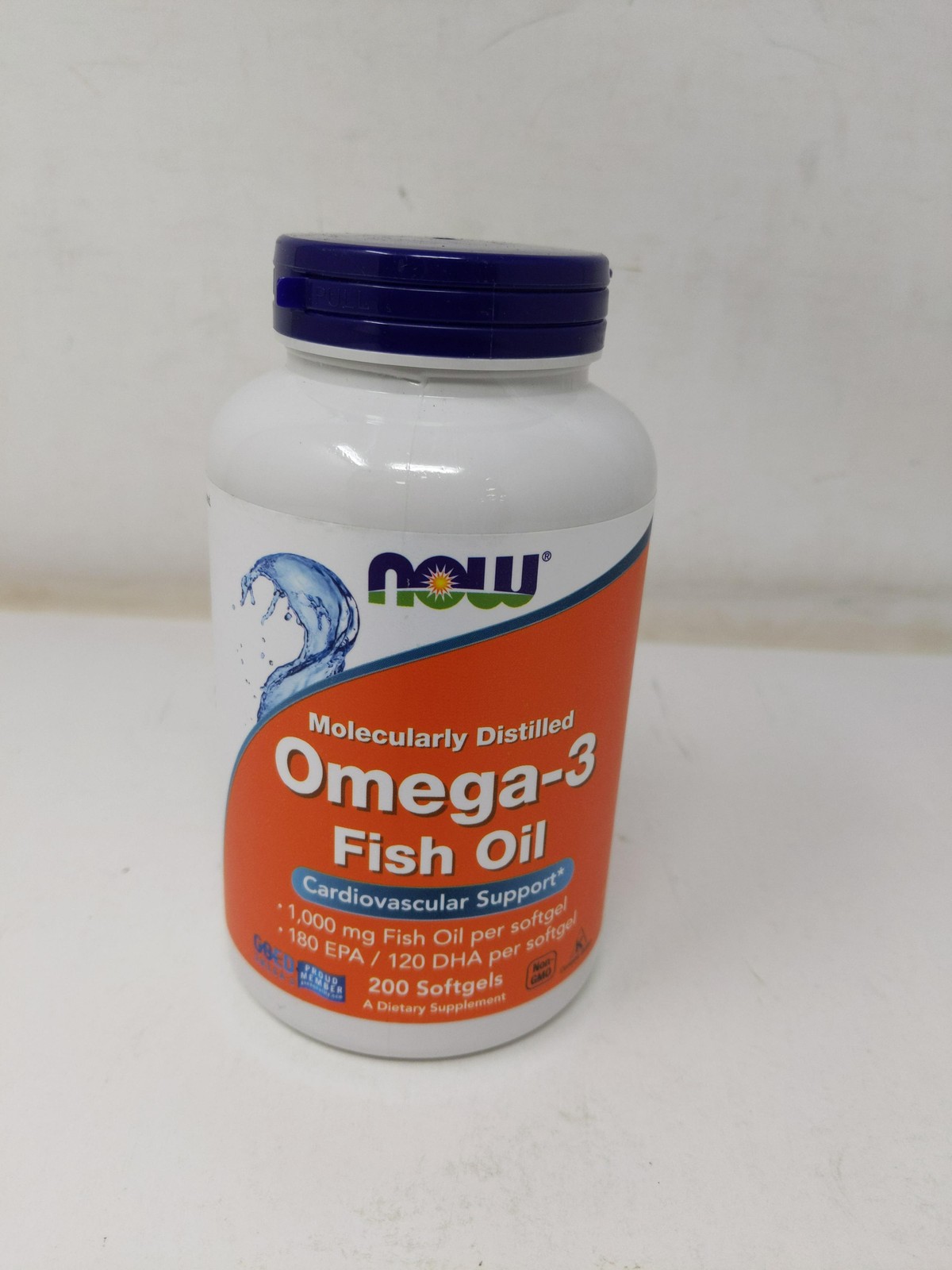Now Foods Omega3 1000mg Sg, 200 Ct