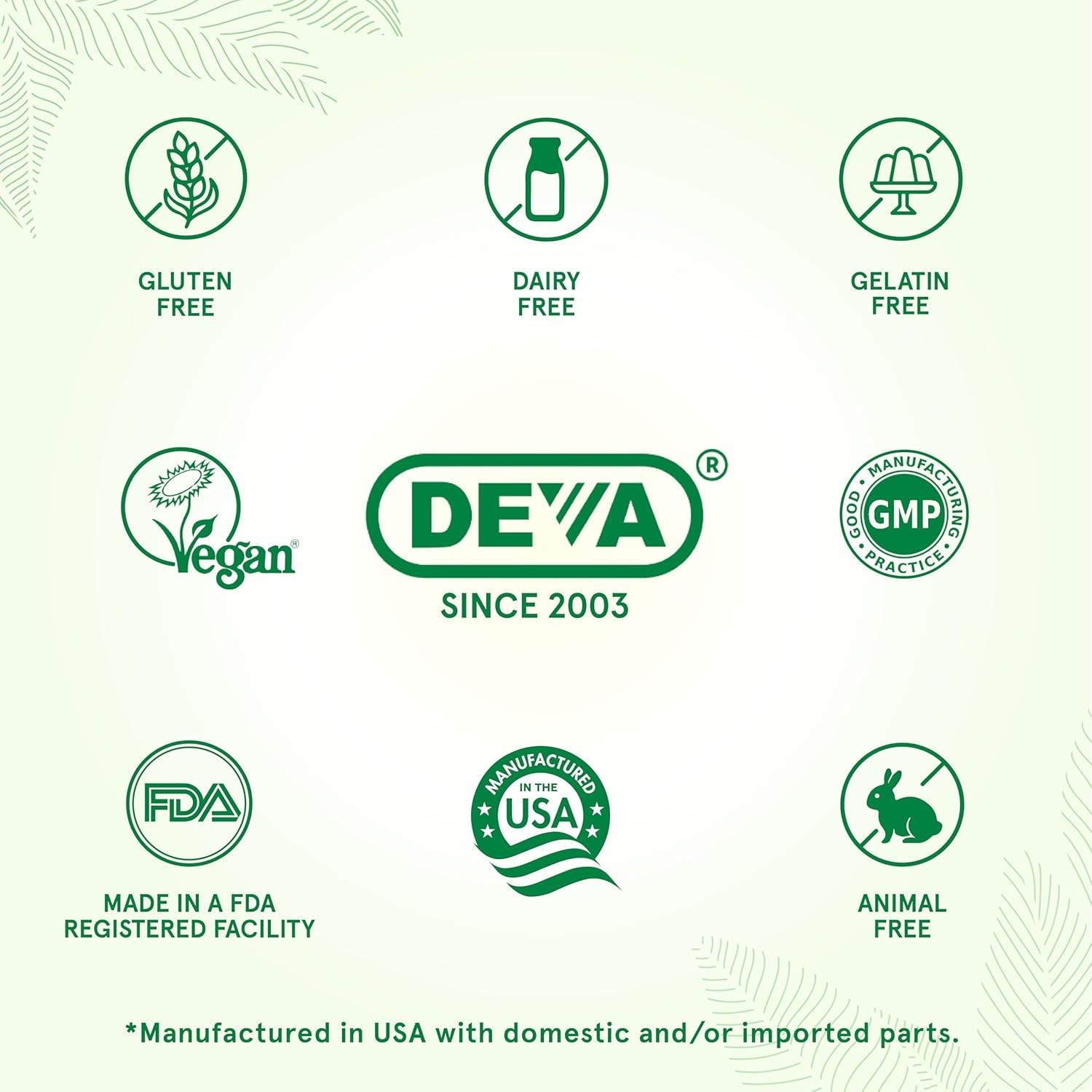 DEVA Vegan Multivitamin & Mineral Support with Iron Unisex- 90 Tiny Tablets