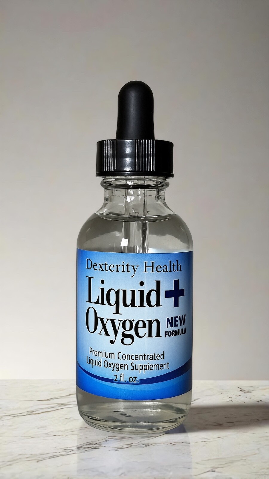 LIQUID OXYGEN DROPS 1 BOTTLE 2 OZ NEW FORMULA ADVANCED ENERGY HEALTH