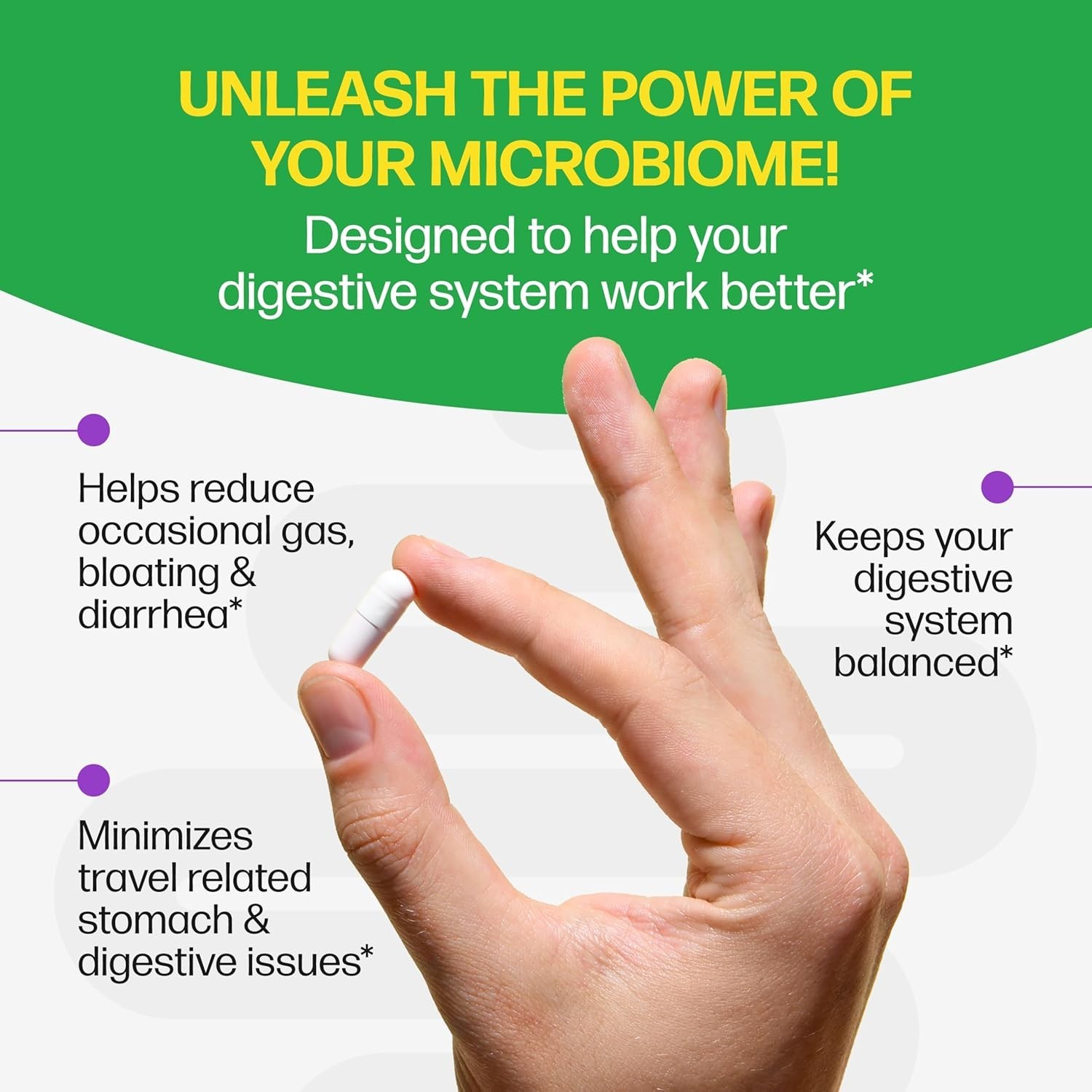 Daily Probiotics for Adults – 12 Billion CFUs with No Refrigeration Required