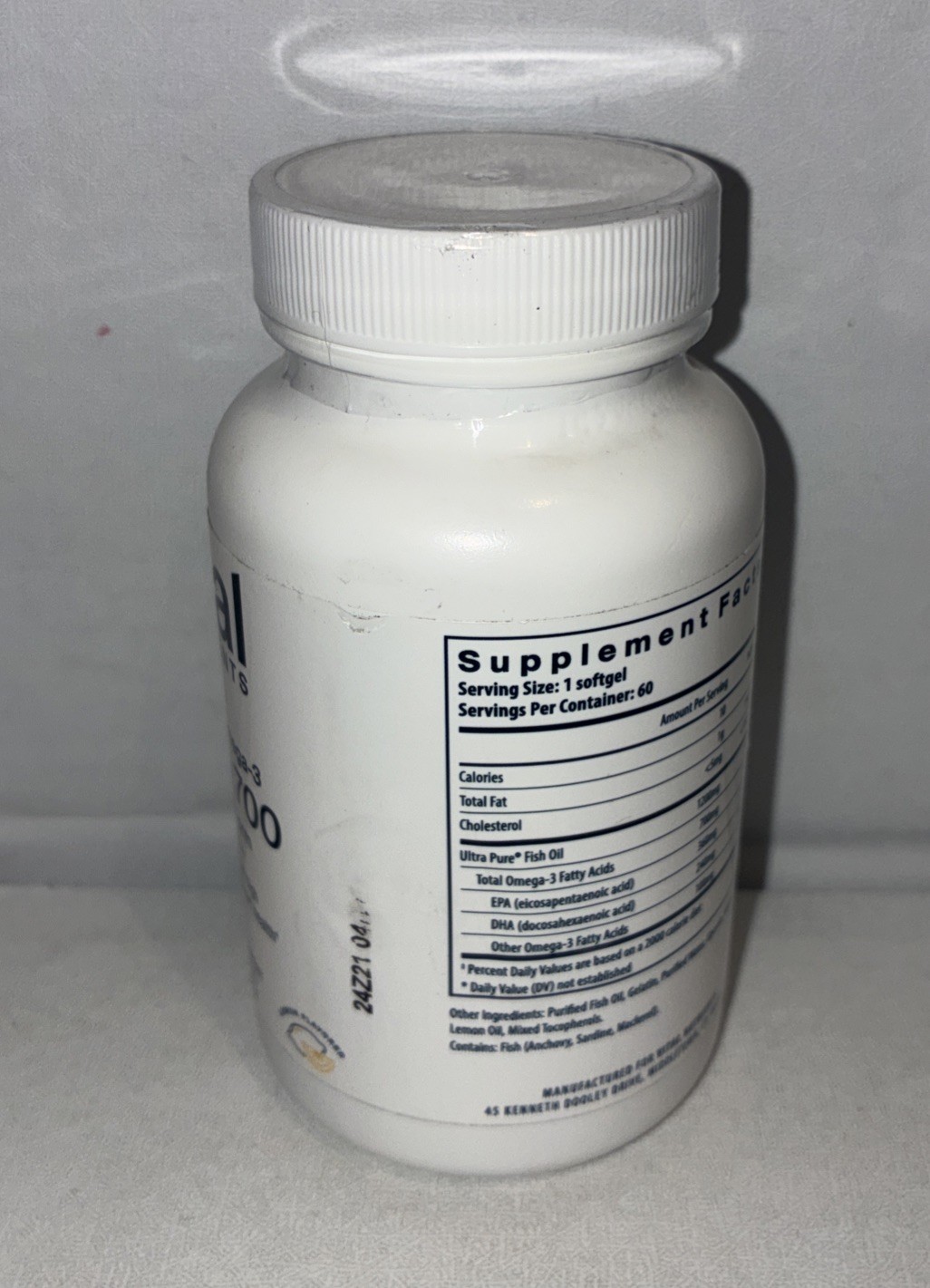 Vital Nutrients Ultra Pure Fish Oil 700 – Supports 60 Count