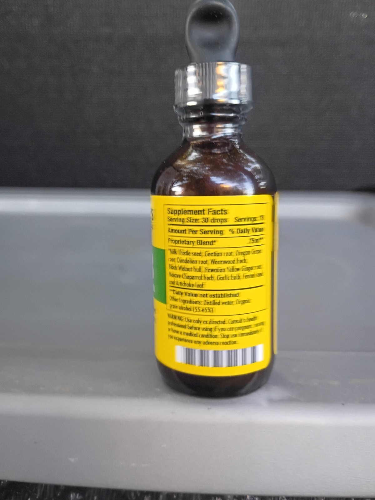 Dr. Schulze’s L-GB Liver/Gallbladder Herbal Supplement-2 FL/60 mL