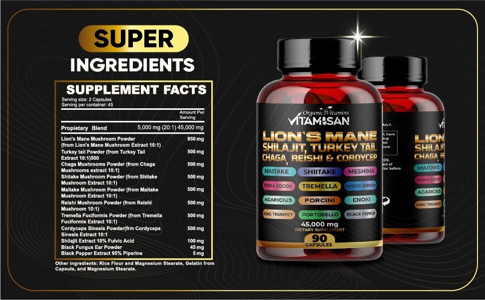 Dynamic Vitality duo multivitamins Shilajit organic vitamins 180